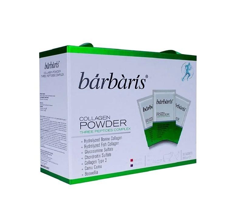 Barbaris Collagen Powder Three Peptides Complex 30 Şase 390 Gr