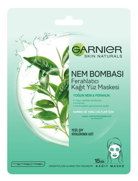 Garnier Nem Bombası Ferahlatıcı Kağıt Yüz Maskesi