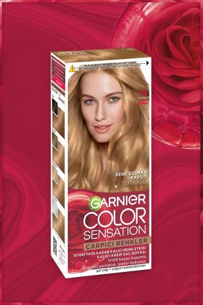 Garnier Çarpıcı Renkler 7.3 Altın Kumral Saç Boyası