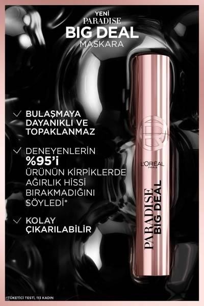 L’Oréal Paris Paradise Big Deal Maskara - Siyah