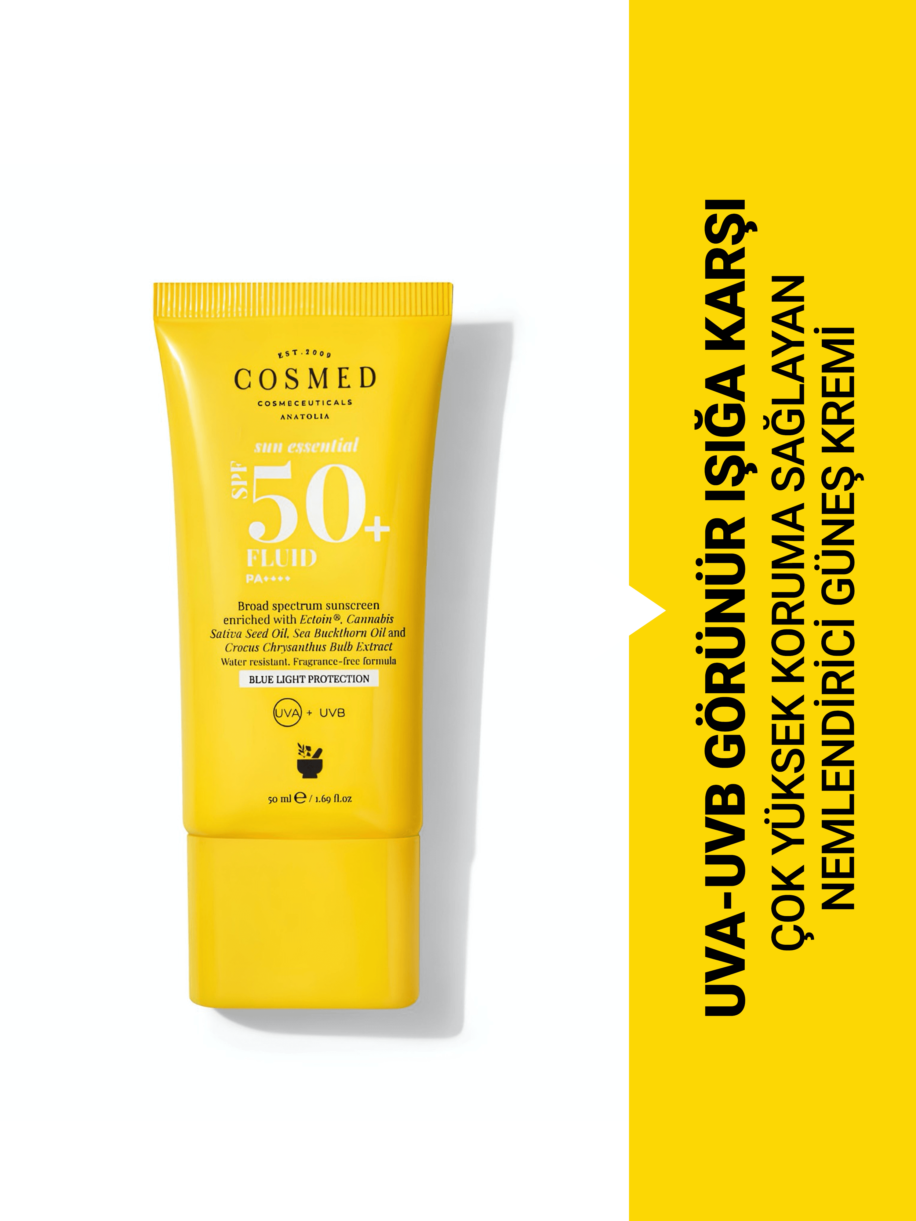 Cosmed Sun Essential Spf50 Güneş Kremi 50 ml 