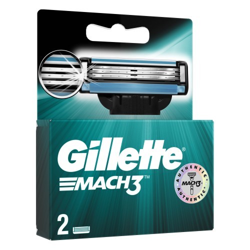 Gillette Mach3 Yedek Bıçak 2'li