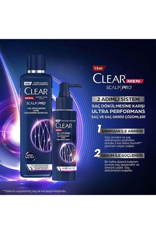 Clear Men Scalp Pro Saç Dökülmesine Karşı Güçlendirici Şampuan 300 ml