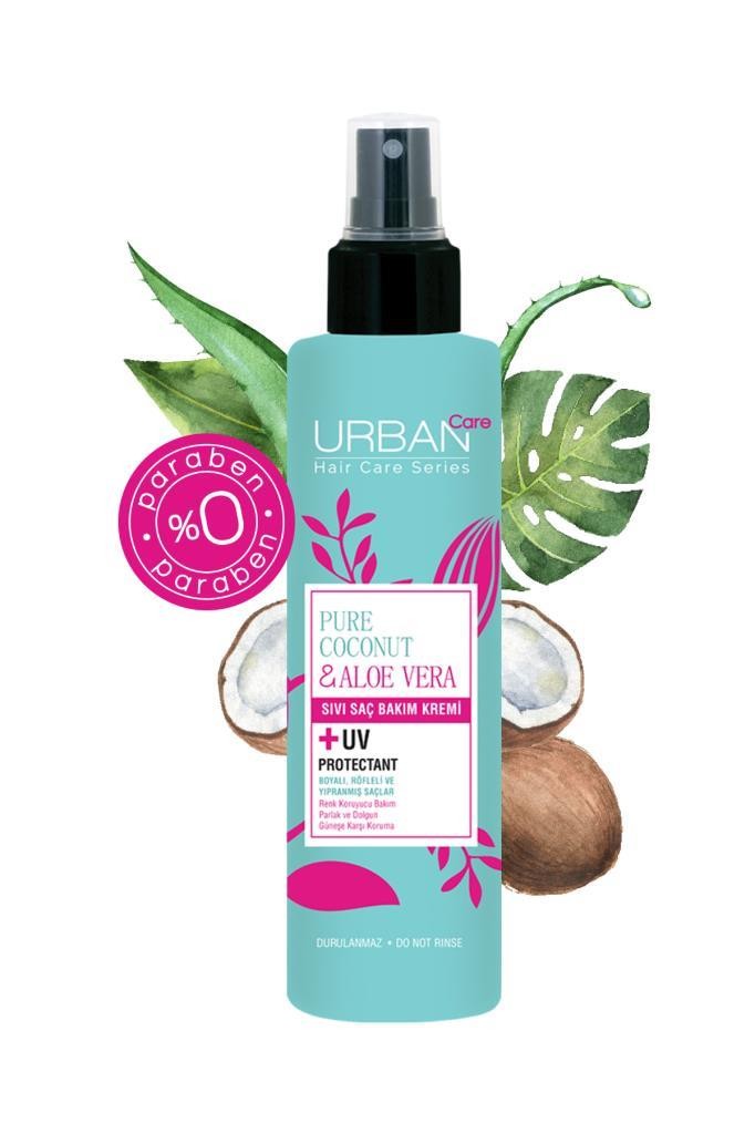 Urban Care Pure Coconut & Aloe Vera Sıvı Saç Bakım Kremi 200 ml