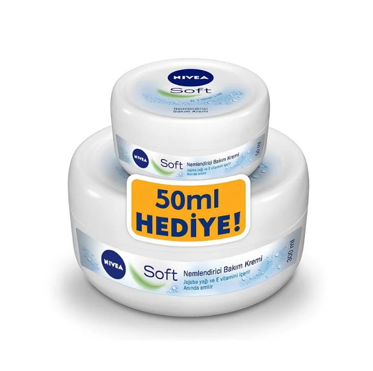 Nivea Soft Krem 300 ml + 50 ml 