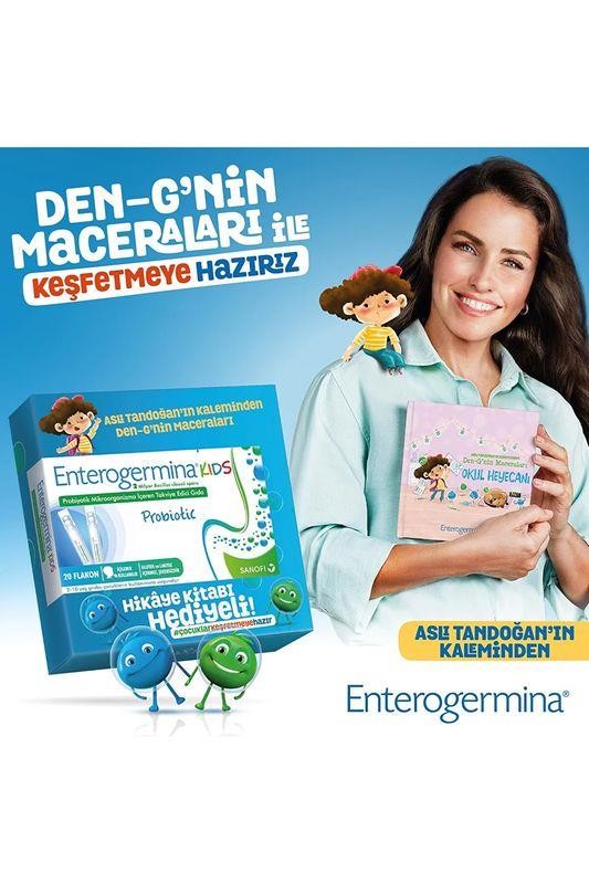 Enterogermina Kids Hikaye Kitabı Hediyeli 5 ml x 20 Flakon Çocuk Probiyotik