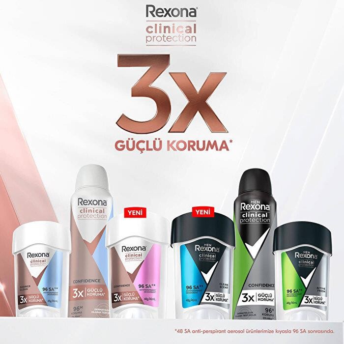 Rexona Clinical Protection Kadın Stick Deodorant 45 ml 