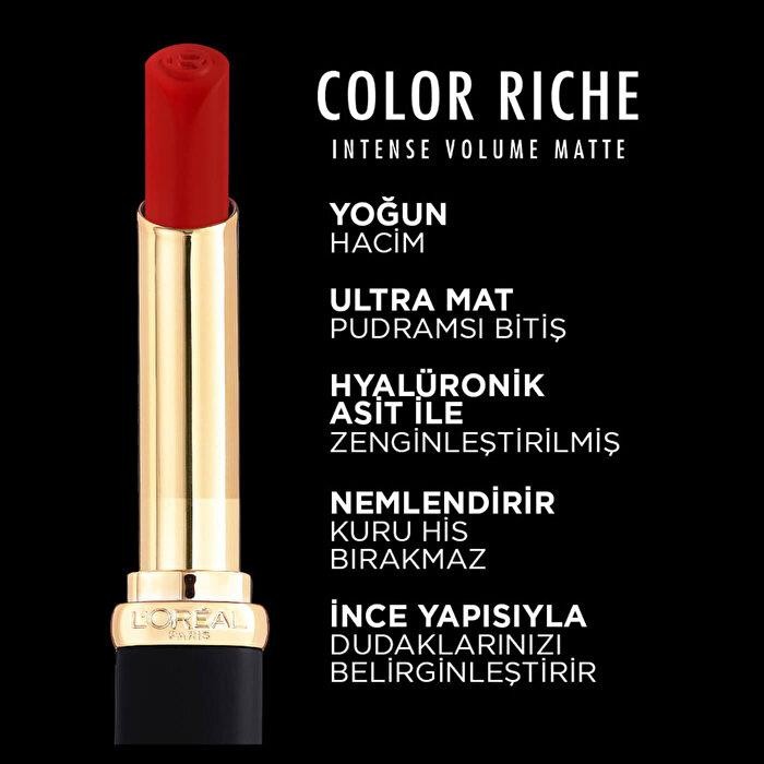 L’Oréal Paris Color Riche Intense Volume Matte Ruj - 602 Nude Admirable