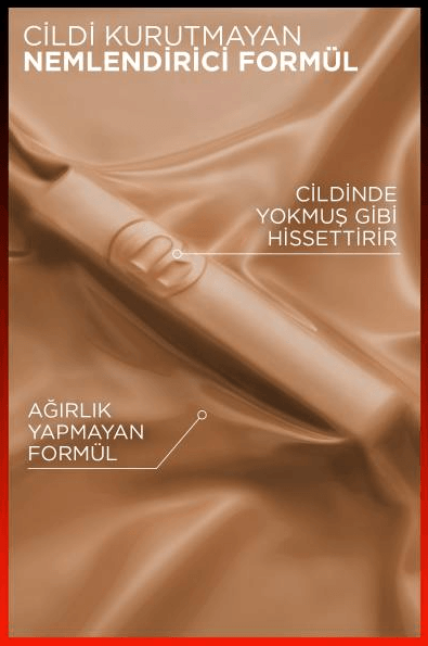 L'Oréal Paris Skin Ink Gün Boyu Kapatıcı Fondöten - Soğuk Alt Ton 130