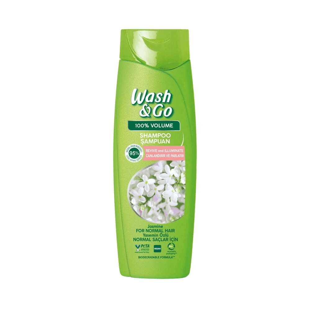 Wash & Go Yasemin Özlü Normal Saçlar İçin Şampuan 360 ml 