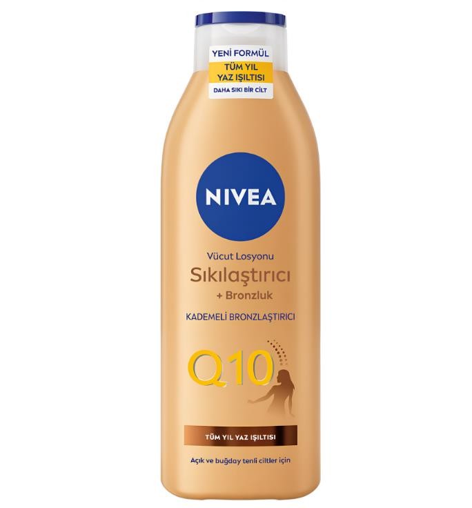 Nivea Sıkılaştırıcı ve Bronzlaştırıcı Vücut Losyonu 400 ml