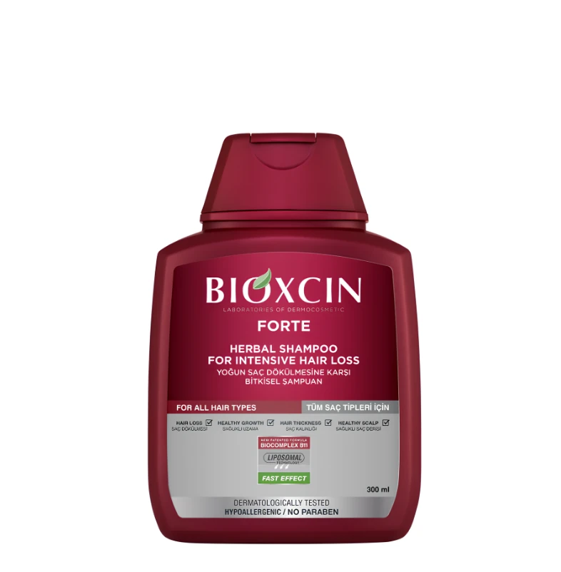 Bioxcin Forte Yoğun Saç Dökülmesine Karşı Bitkisel Şampuan 300ml