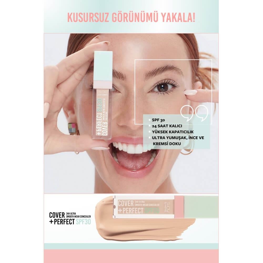 Pastel Show By Cover + Perfect Concealar SPF30 Ultra Kapatıcı No:301
