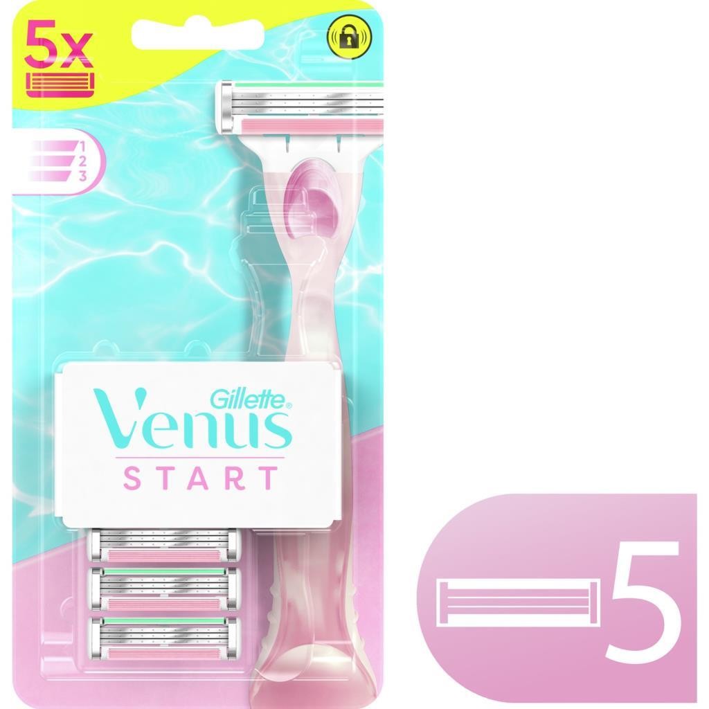 Gillette Venus Start Kadın Yedek Tıraş Bıçağı 5'li