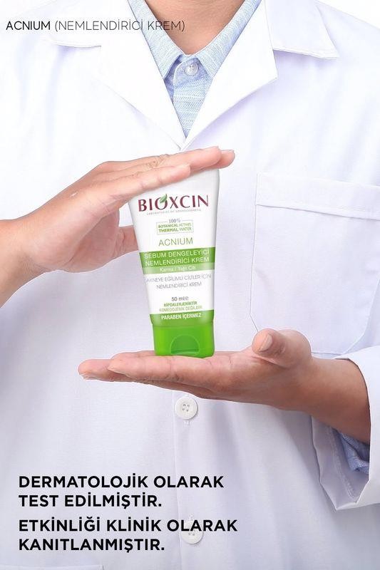 Bioxcin Acnium Sebum Dengeleyici Nemlendirici Krem 50 ml