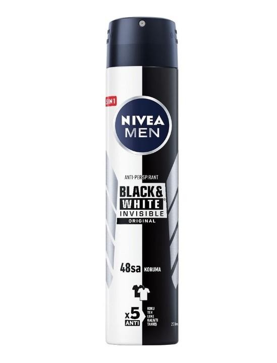 Nivea Men Black & White Invisible Original Deodorant 200 ml
