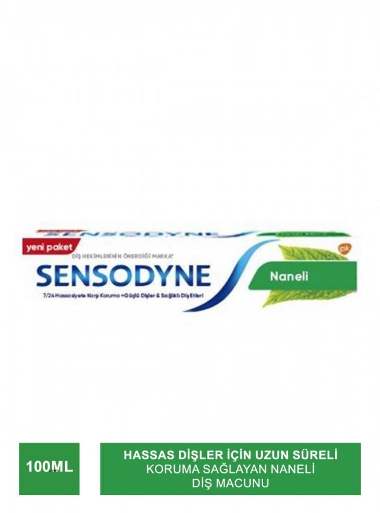 Sensodyne Naneli Diş Macunu 100 ml