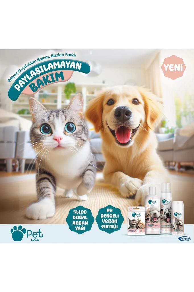 Pet Love Köpekler İçin Tüy & Deri Bakım Yağı 5x1 ml