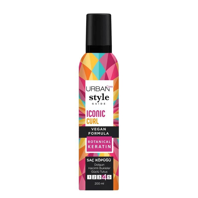 Urban Care Style Guide Iconic Curl Saç Köpüğü Güçlü Tutuş 200 ml