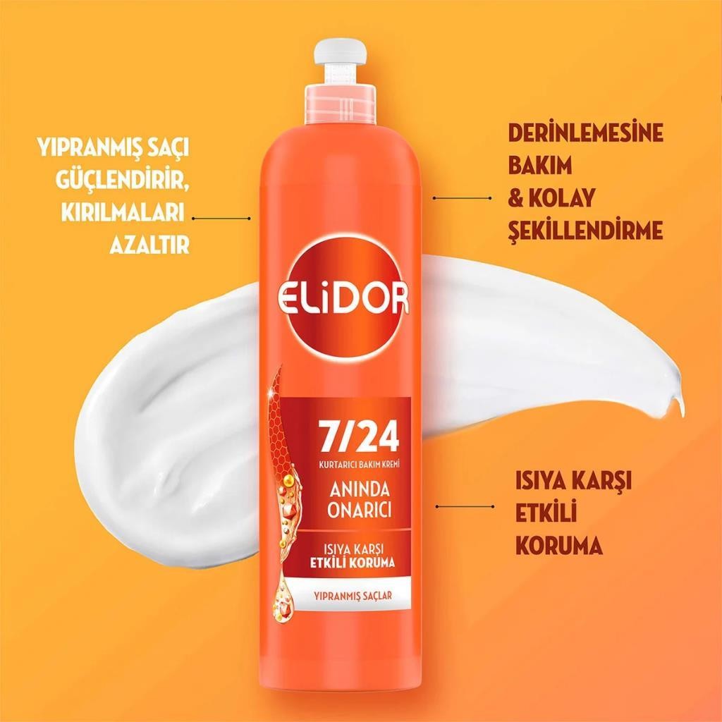 Elidor 7/24 Anında Onarıcı Kurtarıcı Bakım Kremi 240 ml 