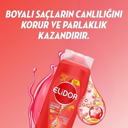 Elidor Renk Koruyucu Şampuan 500 ml
