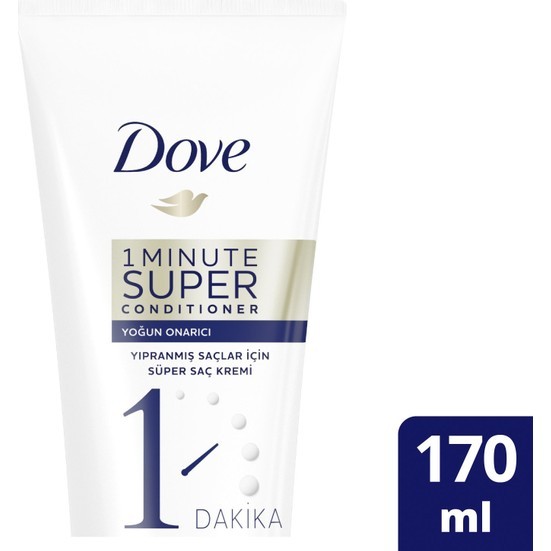 Dove 1 Dakika Yoğun Onarıcı Süper Saç Kremi 170 ml