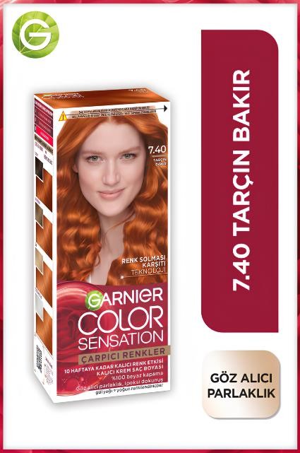 Garnier Çarpıcı Renkler 7.40 Tarçın Bakır Saç Boyası