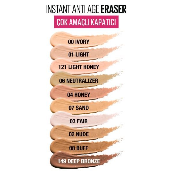 Maybelline New York Instant Anti Age Eraser Kapatıcı - 08 Buff