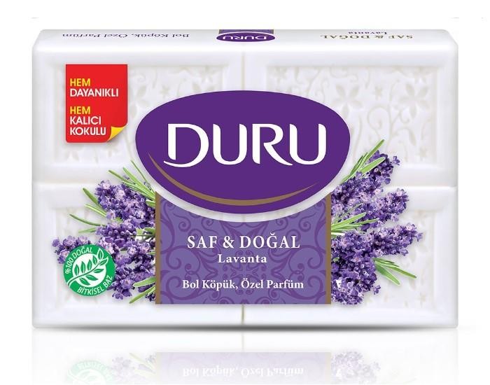 Duru Saf & Doğal Lavanta Sabun 4x150 gr