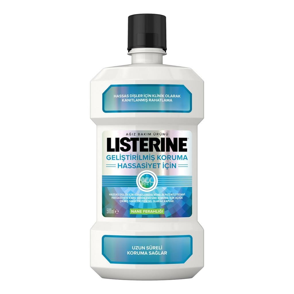 Listerine Hassasiyet için Ağız Bakım Suyu 500 ml