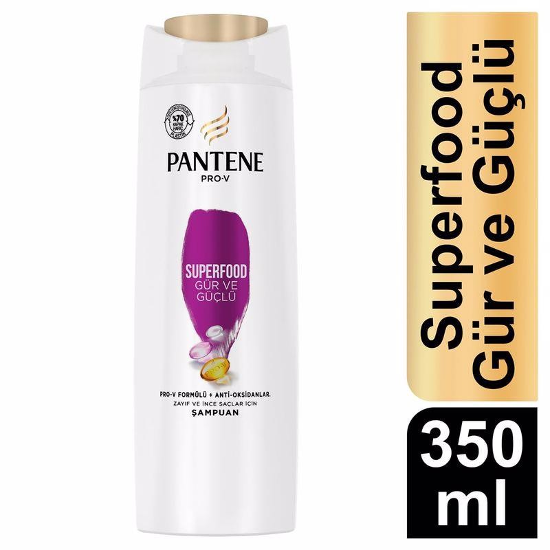 Pantene Pro-V Superfood Gür ve Güçlü Şampuan 350 ml