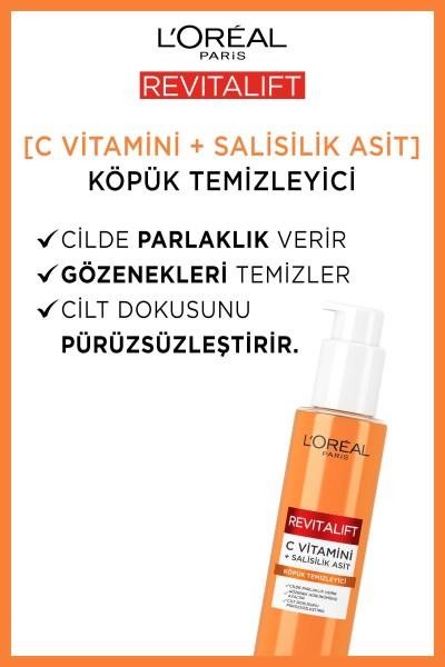 Loreal Paris Revitalift C Vitamini Temizleme Jeli 150 ml