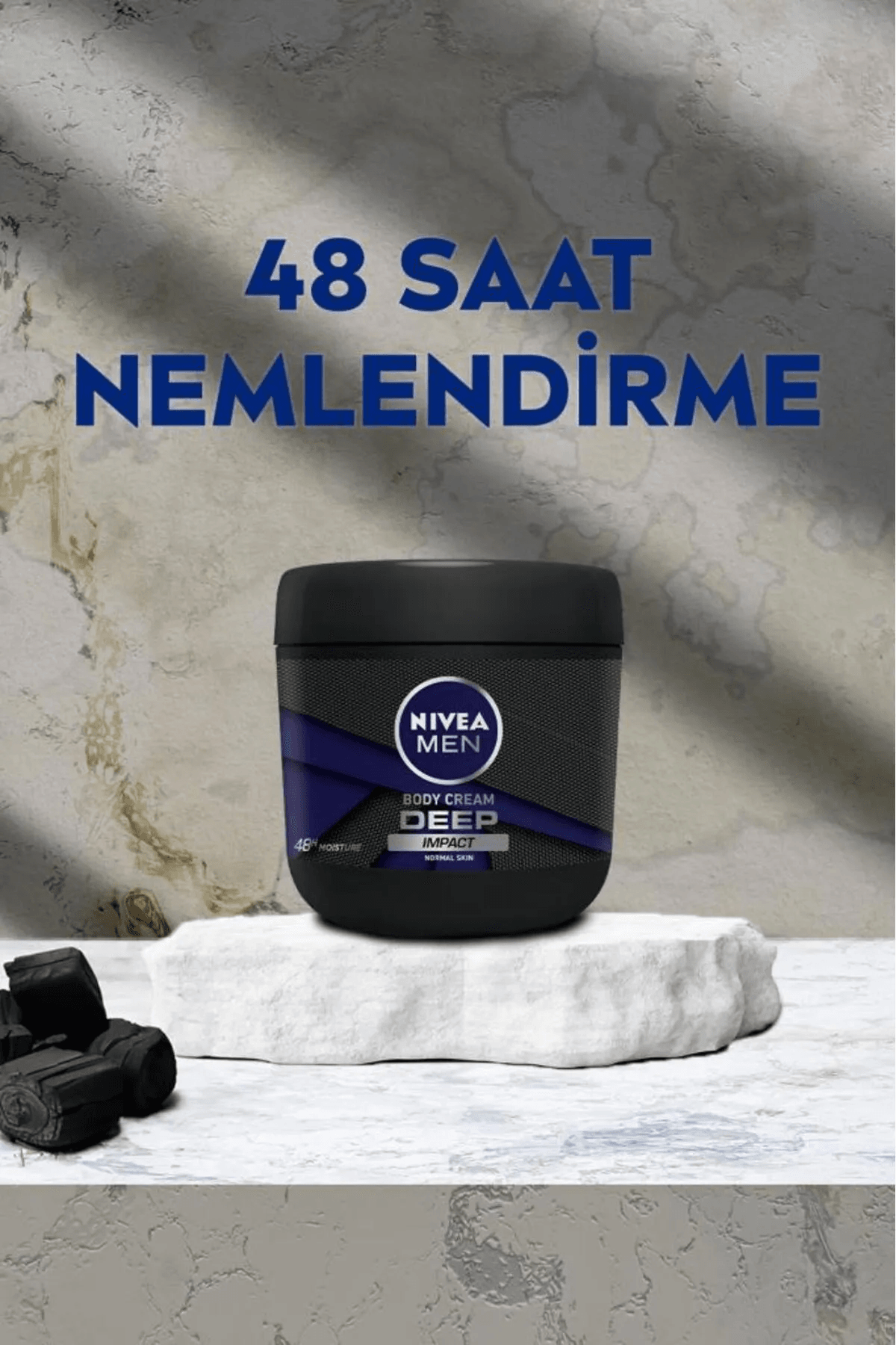 NIVEA MEN Erkek El Ve Vücut Kremi Deep Impact 400ml