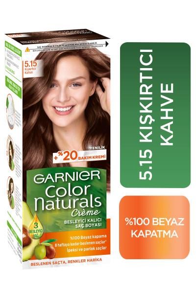 Garnier Color Naturals Creme Saç Boyası - 5.15 Kışkırtıcı Kahve