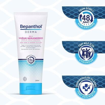 Bepanthol Derma Yoğun Nemlendirici Günlük Vücut Losyonu 200 ml