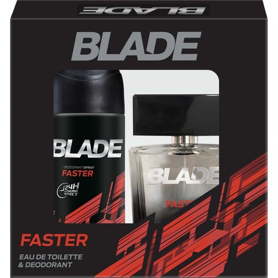 Blade Faster Erkek Parfüm Edt 100 ml + Deo 150 ml