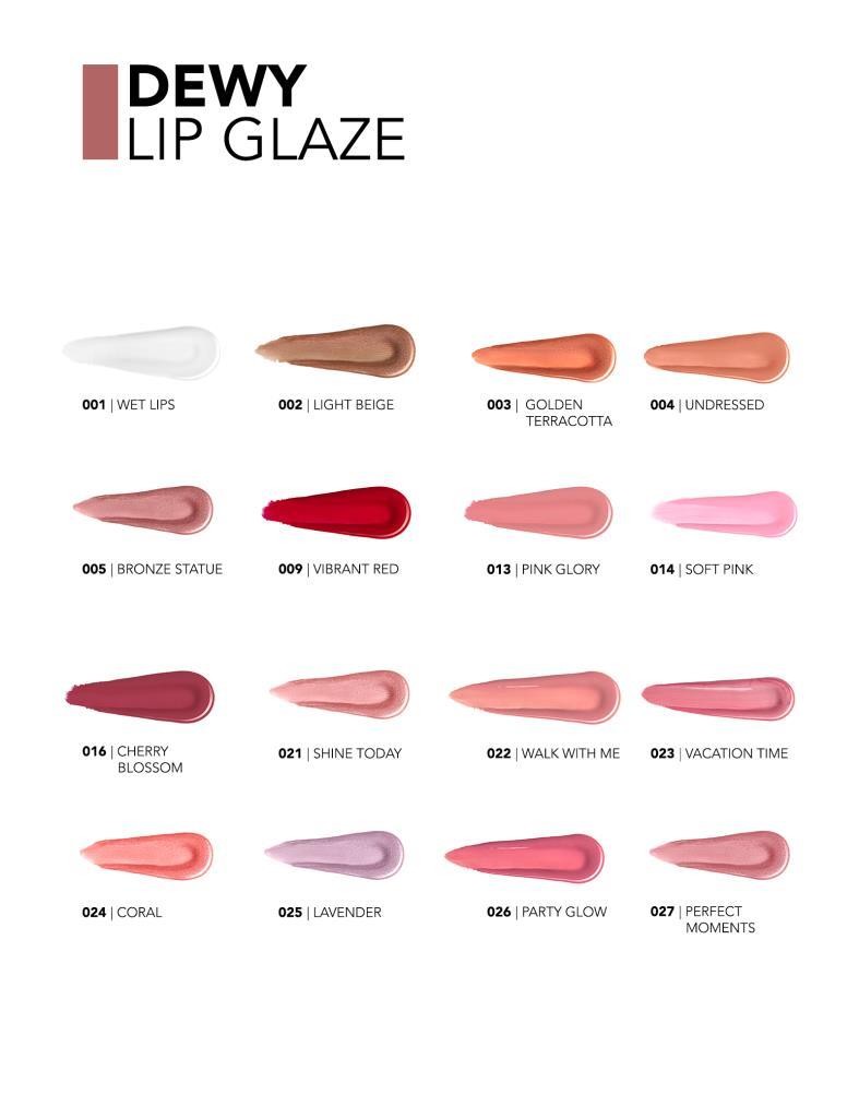 Flormar Dewy Lip Glaze Dudak Parlatıcısı - 001 Wet Lips