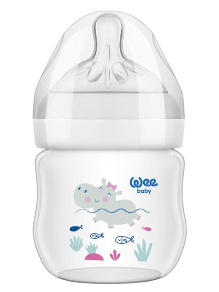 Wee Baby 142 Natural (0-6 Ay) PP Biberon 125 ml