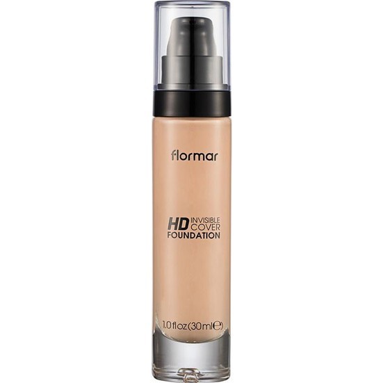 Flormar Invisible Cover HD Foundation Spf30 30ml-40 Light Ivory