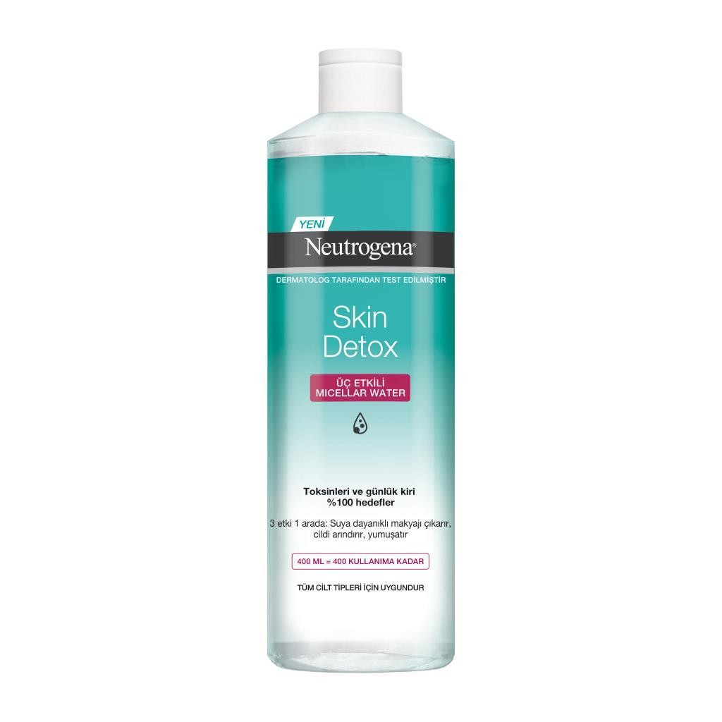 Neutrogena Skin Detox Üç Etkili Micellar Water 400 ml