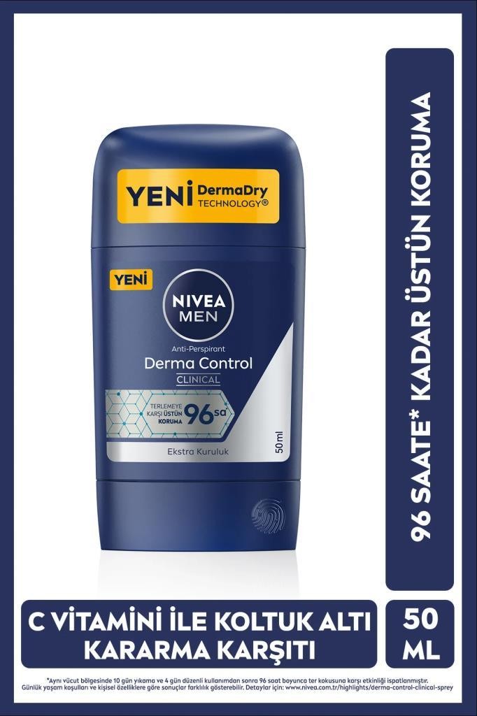 Nivea Men Derma Control Clinical Stick Deodorant  50 ml