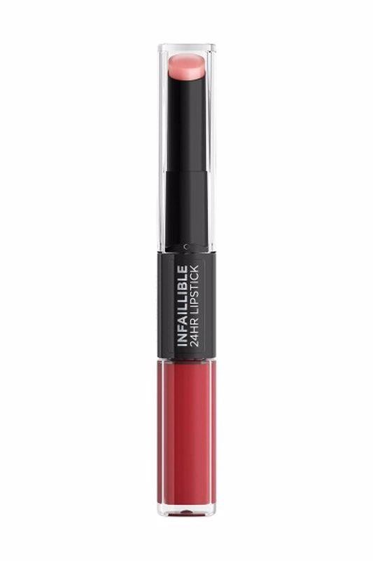 L'Oréal Paris Infaillible 2-Step 24H Lipstick Likit Ruj & Balm - 501 Timeless Red