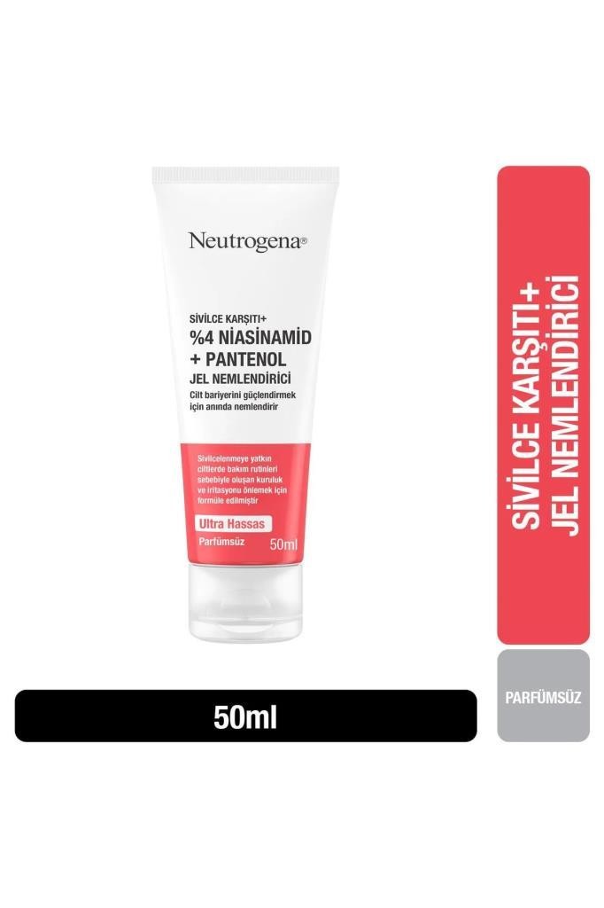 Neutrogena Nemlendirici + Sivilce Karşıtı Jel 50 ml