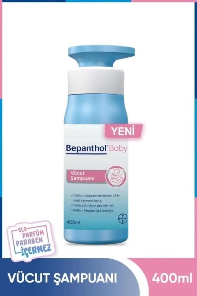 Bepanthol Pişik Önleyici Krem 30 ml + Vücut Şampuanı 400 ml + Uyku Arkadaşı Hediye Set 