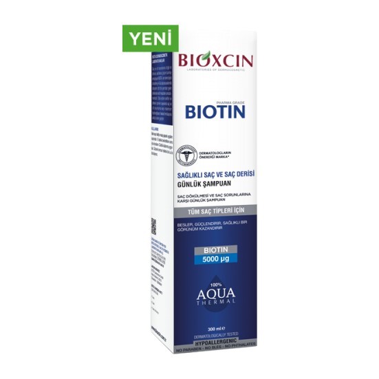 Bioxcin Biotin Şampuan 300 ml | Tüm Saç Tipleri