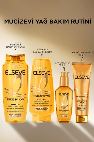 Loreal Paris Elseve Mucizevi Yağ Besleyici Saç Bakım Kremi 250 ml