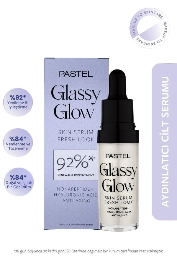 Pastel Glassy Glow Aydınlatıcı Cilt Serumu 14 ml
