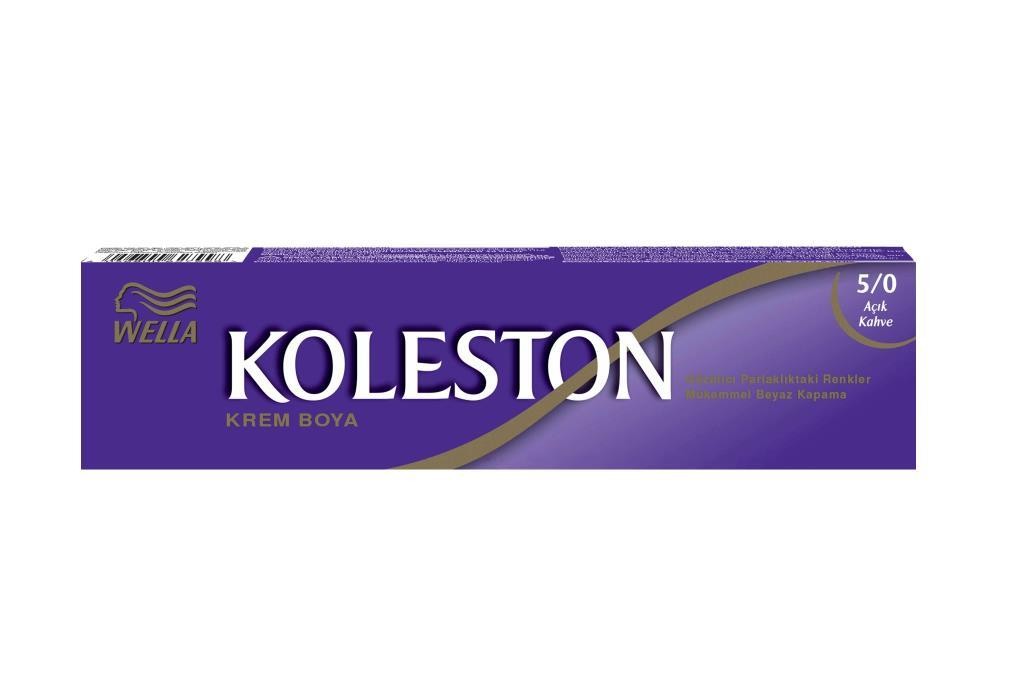 Koleston Krem Tüp Saç Boyası - 5.0 Açık Kahve