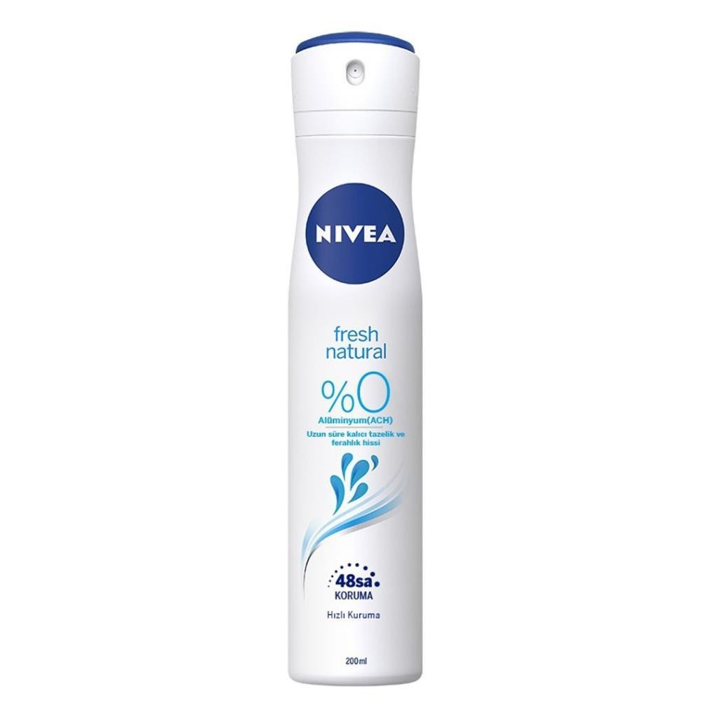 Nivea Fresh Natural 48H Kadın Deodorant 200 ml