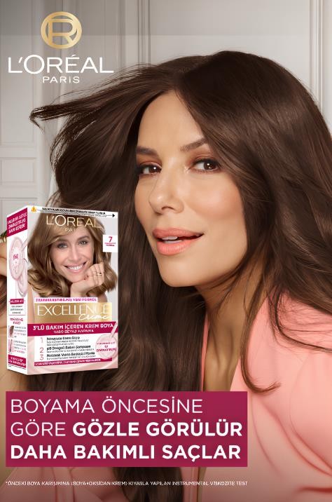 L’Oréal Paris Excellence Creme Saç Boyası 6.54 Açık Kızıl Kahve
